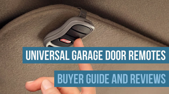 Universal garage door remotes